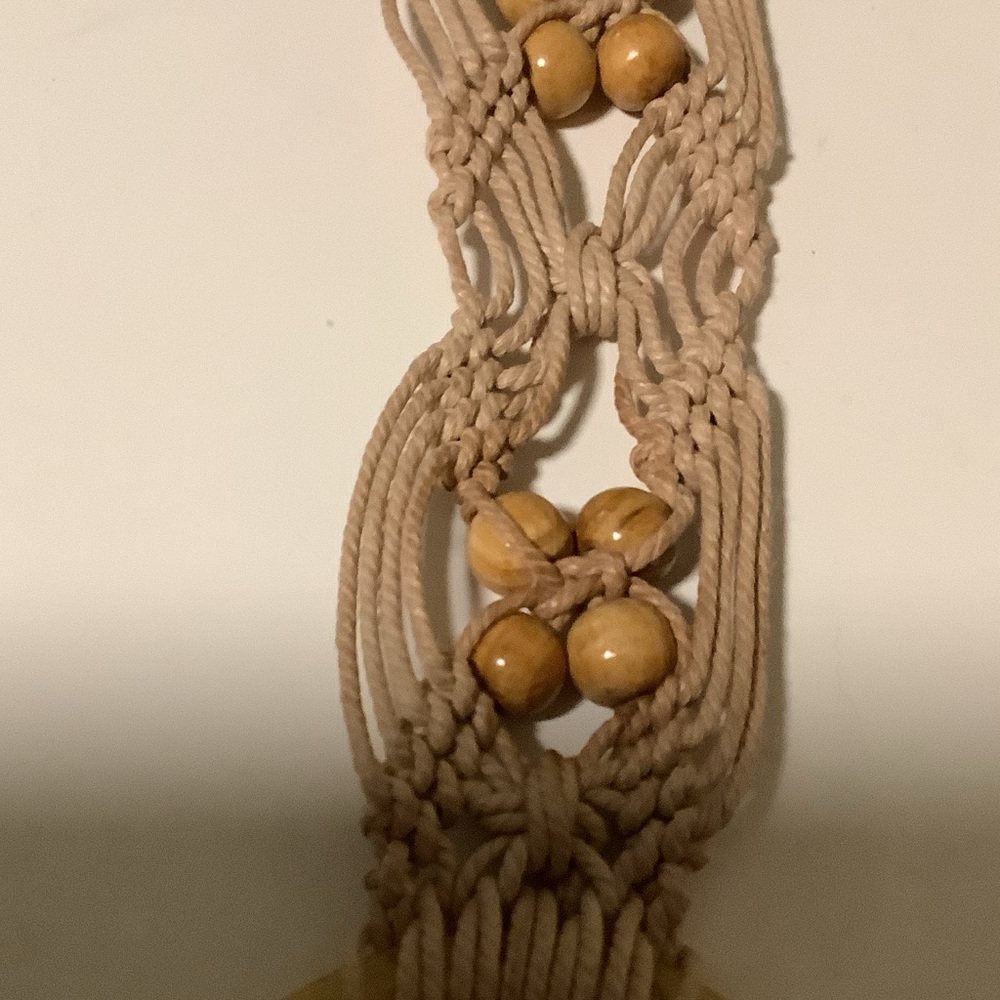 Retro Macrame Rope Belt - Picture 4 of 6